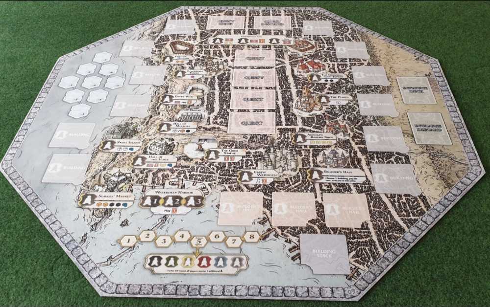 Lords Of Waterdeep: Custom Made Neoprene Playmat  (2-5) board game collectible - Main Image 2