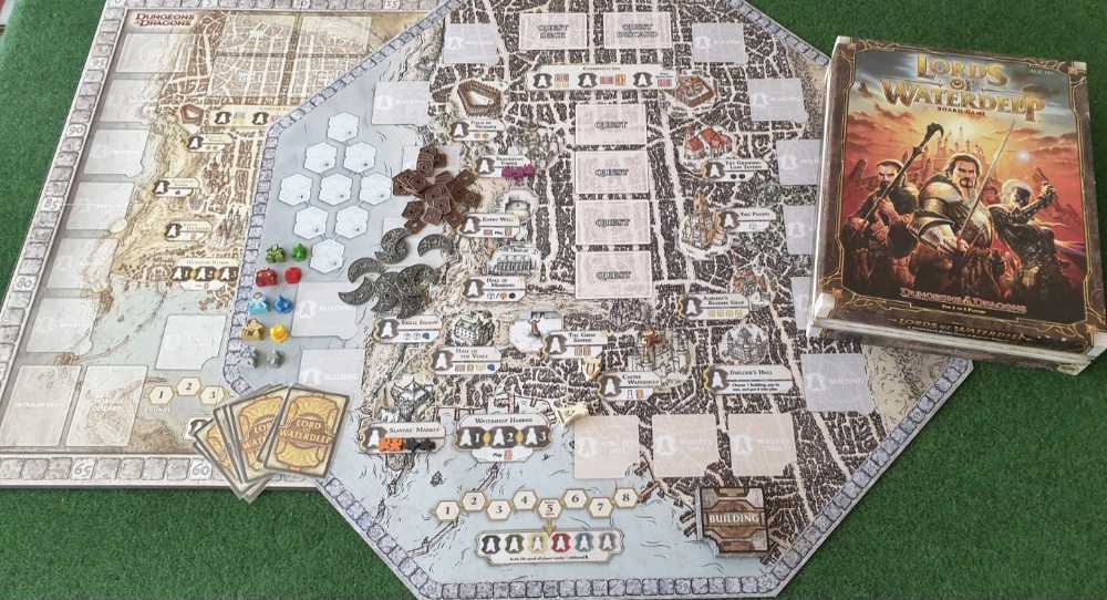 Lords Of Waterdeep: Custom Made Neoprene Playmat  (2-5) board game collectible - Main Image 3