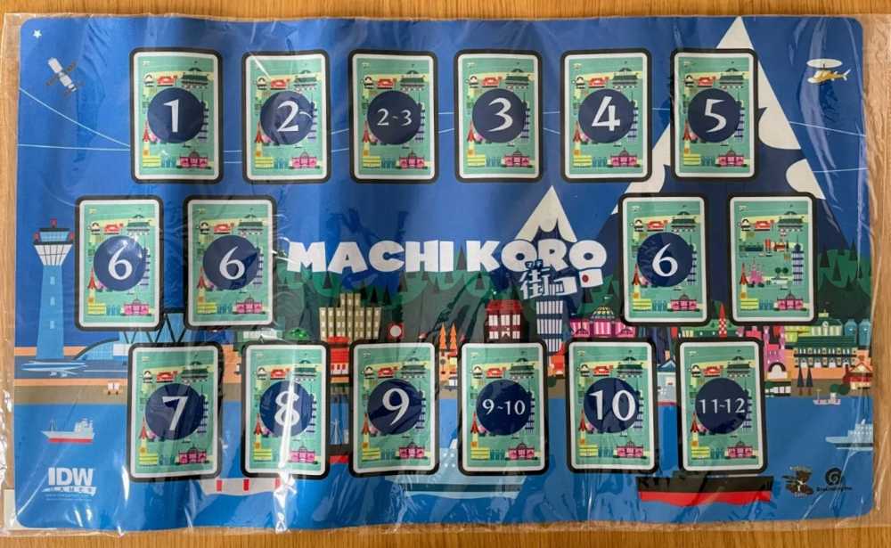 Machi Koro: Play Mat  (2-4) board game collectible - Main Image 3