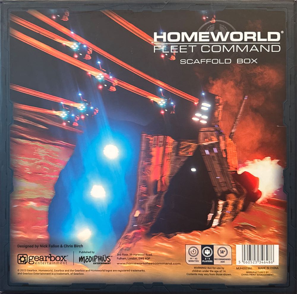 Homeworld: Fleet Command - Scaffold Box  (1-4) board game collectible [Barcode 5060523346486] - Main Image 2