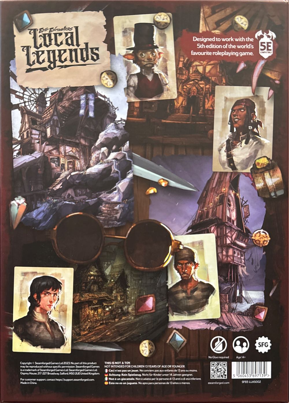 Epic Encounters: Local Legends - Kickstarter All-In Pledge  board game collectible [Barcode 5060453697139] - Main Image 2