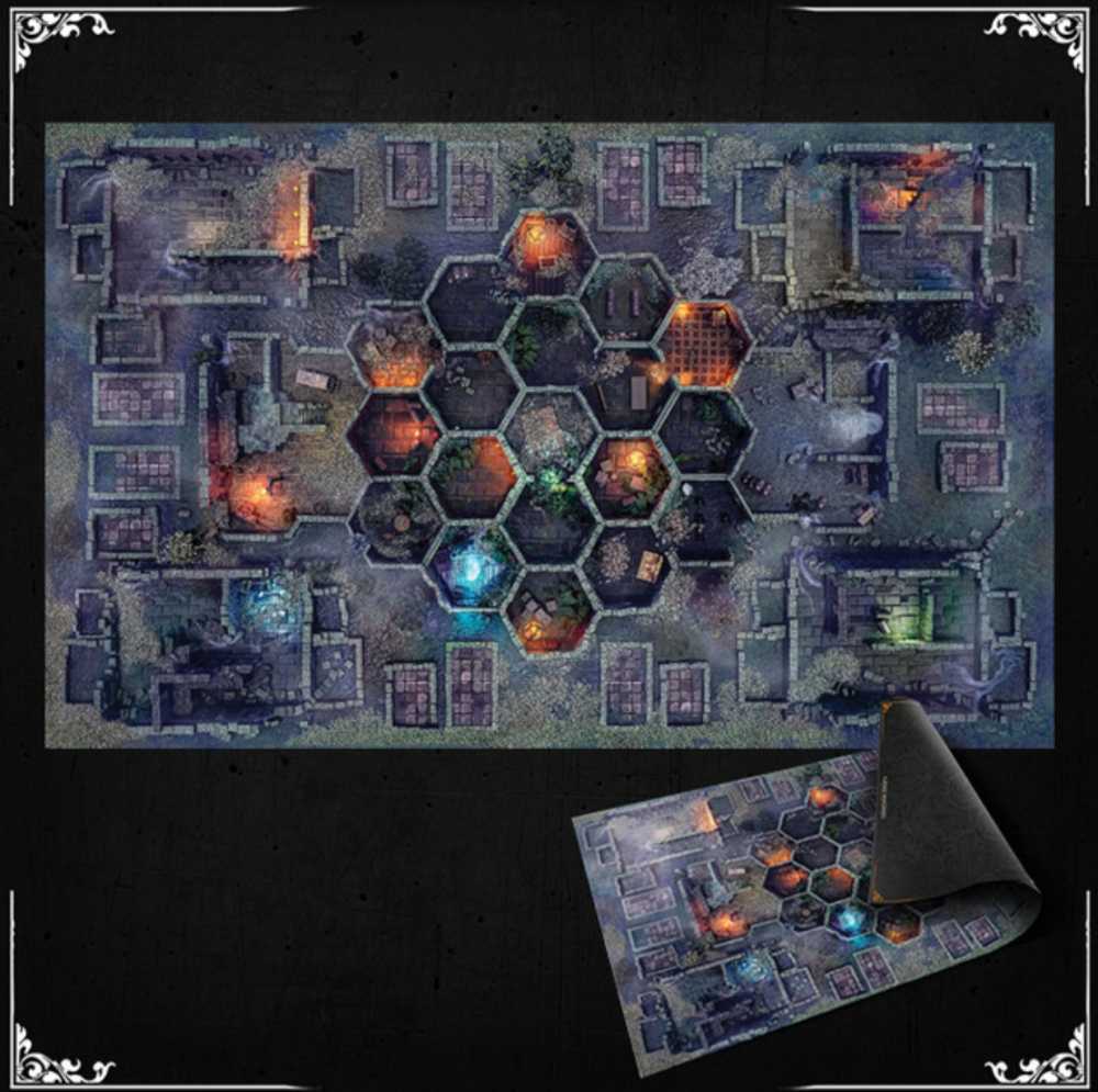 Black Rose Wars: Play Mat  (2-4) board game collectible - Main Image 3