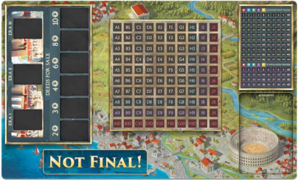 Foundation Of Rome: Playmat   (2-4) board game collectible - Main Image 3