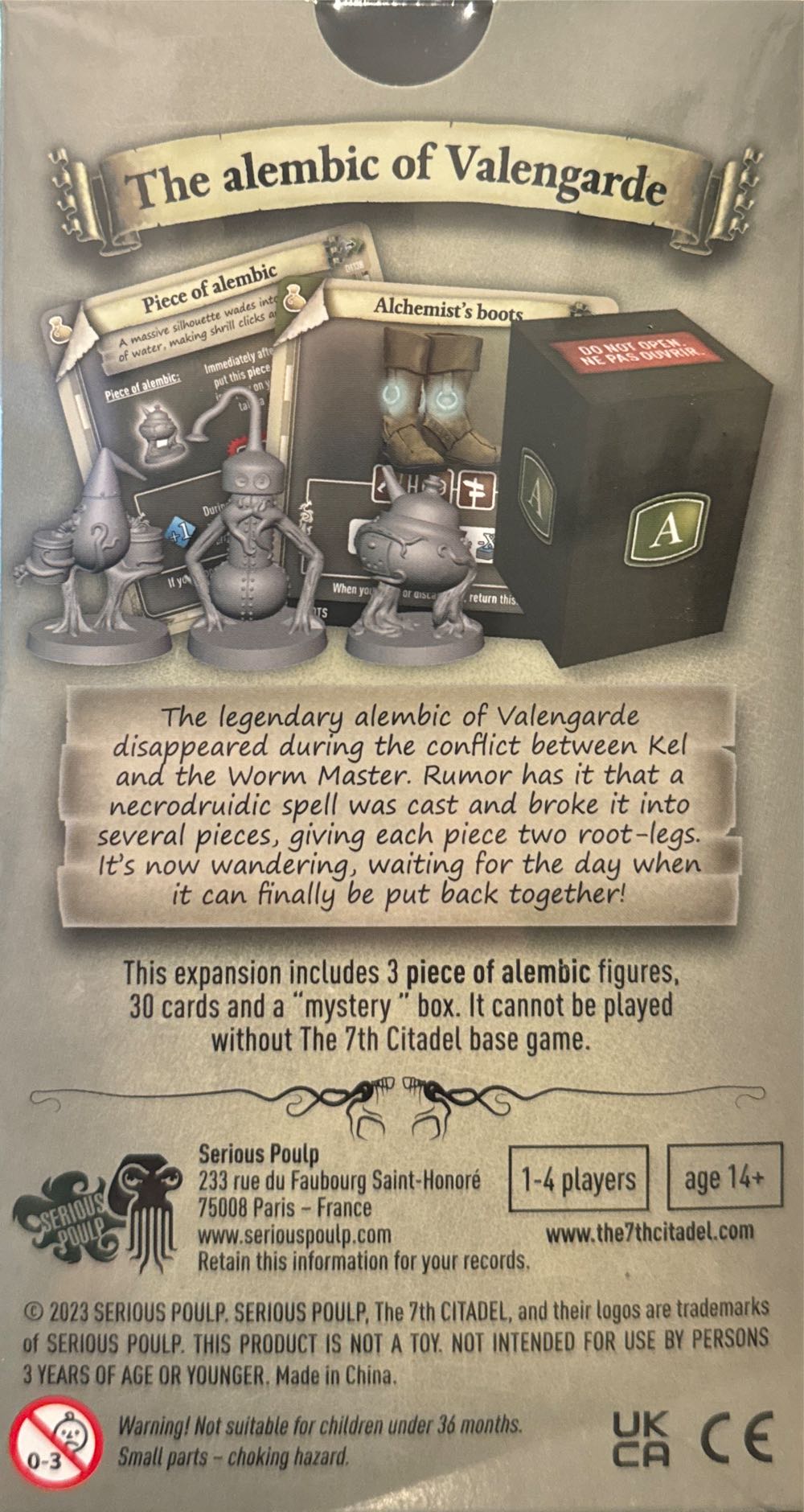 The 7th Citadel: The Lambic of Valengarde  (1-4) board game collectible [Barcode 3760212170522] - Main Image 2