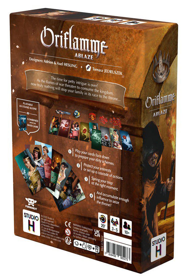 Oriflamme Ablaze  (3-5) board game collectible [Barcode 3616450005273] - Main Image 2