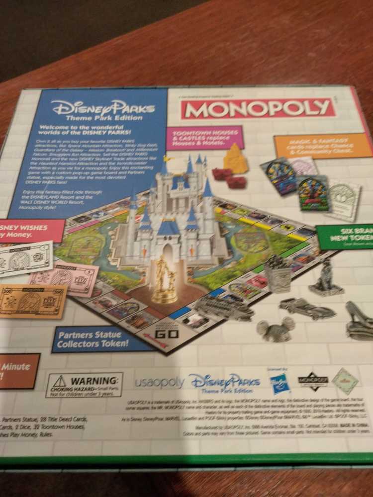 Disney Theme Park 4  board game collectible - Main Image 2