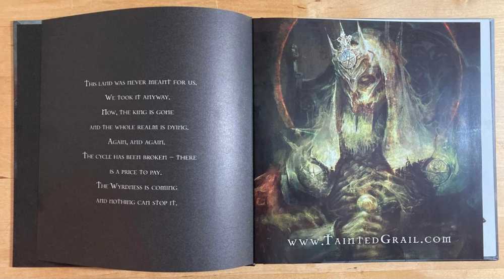 Tainted Grail: The Fall Of Avalon - Artbook  (1-4) board game collectible - Main Image 3
