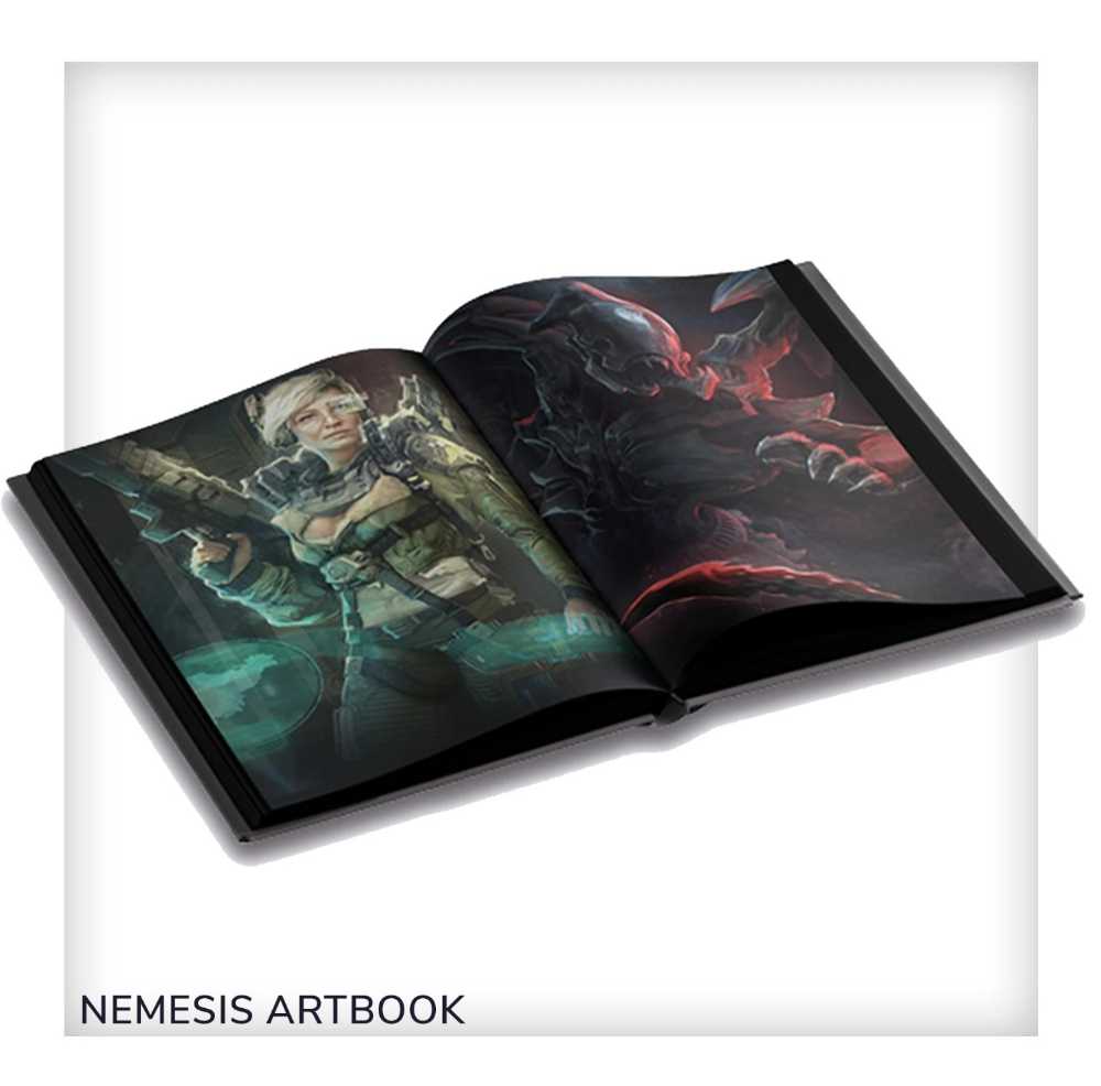 Nemesis: Lockdown: Artbook  (1-5) board game collectible - Main Image 3