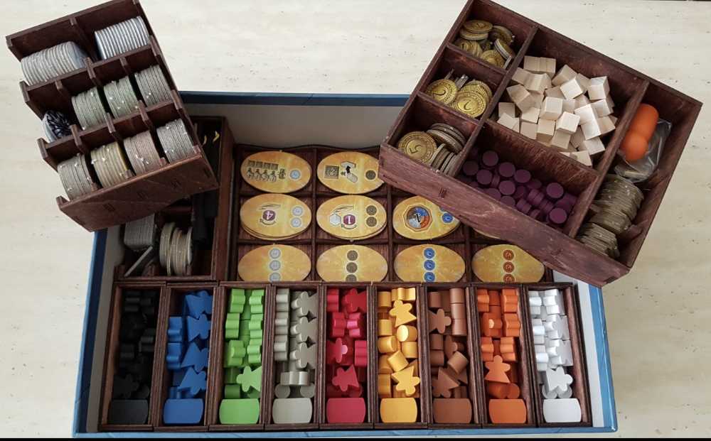 Terra Mystica: Daedalus Wooden Insert  (2-5) board game collectible - Main Image 3