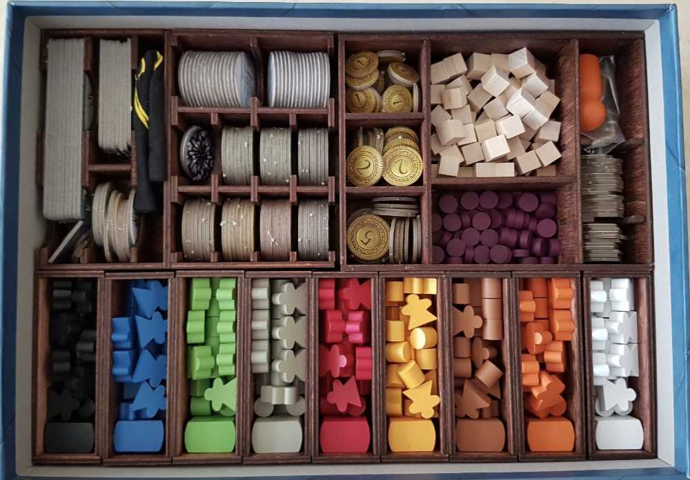 Terra Mystica: Daedalus Wooden Insert  (2-5) board game collectible - Main Image 4