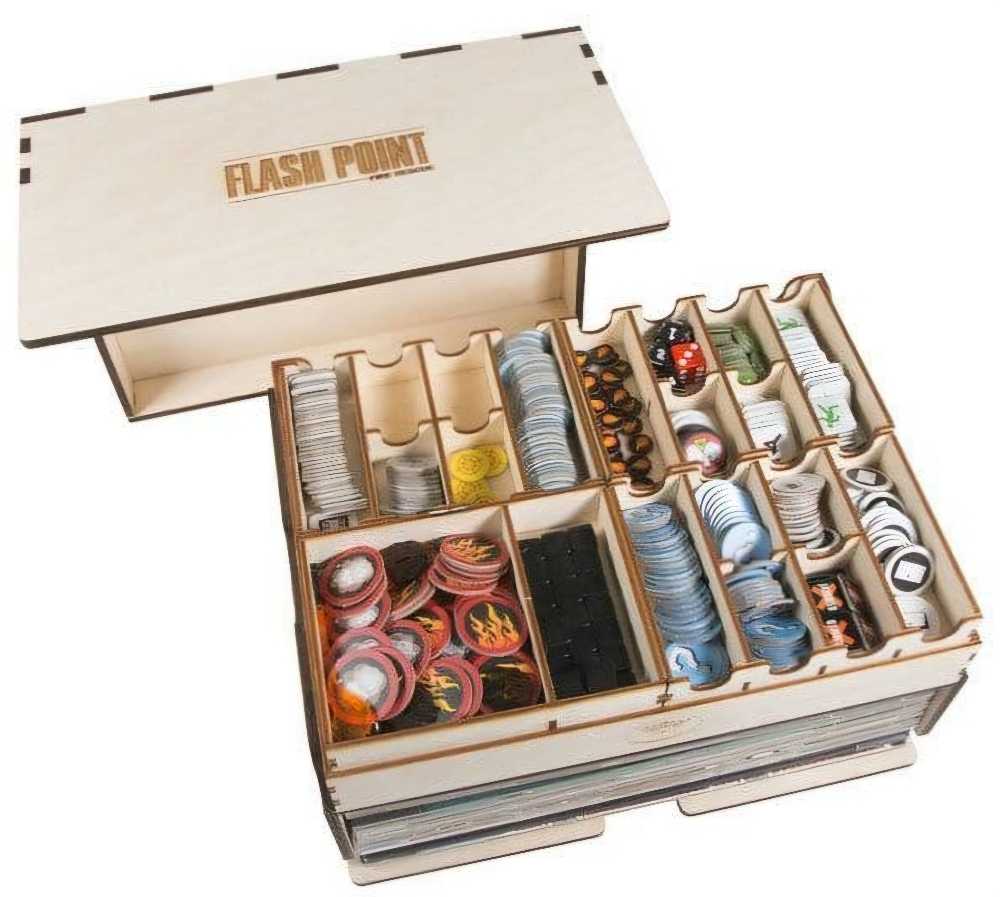 Flash Point Fire Rescue: Broken Token Crate  (2-6) board game collectible - Main Image 3