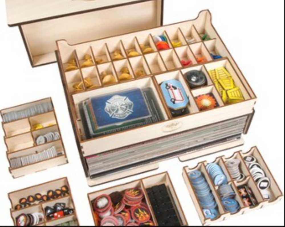 Flash Point Fire Rescue: Broken Token Crate  (2-6) board game collectible - Main Image 4