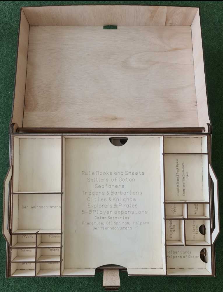 Catan: Basically Wooden Jumbo Collection Box  board game collectible - Main Image 2