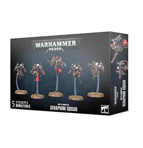 Warhammer 40k Adepta Sororitas Seraphim Squad  board game collectible [Barcode 5011921131235] - Main Image 1