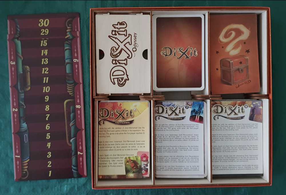 Dixit Odyssey: Etsy Wooden Insert  (3-12) board game collectible - Main Image 2
