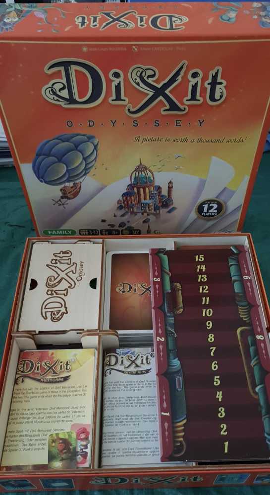 Dixit Odyssey: Etsy Wooden Insert  (3-12) board game collectible - Main Image 3