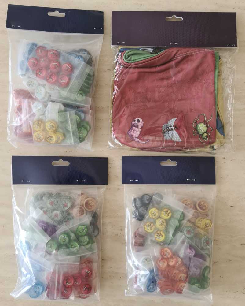 The Quacks Of Quedlinburg & Herb Witches (x2) & Bag Set: Geek Up Bit Set  (2-4) board game collectible - Main Image 2