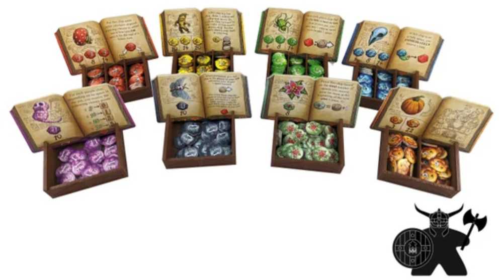 The Quacks Of Quedlinburg & Herb Witches: Etsy Wooden Insert  (2-4) board game collectible - Main Image 3