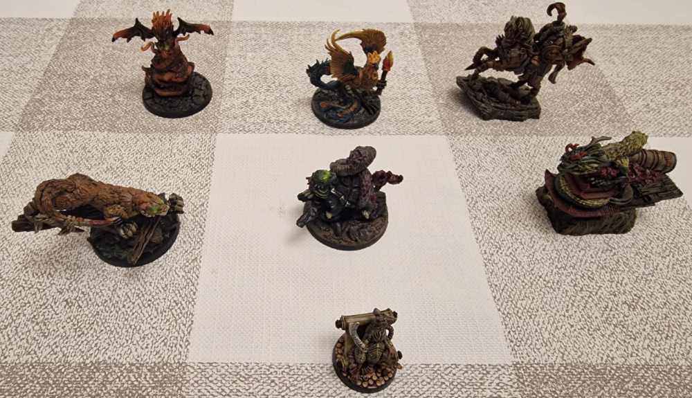 The Great Wall: Painted Model Bundle  (1-4) board game collectible - Main Image 2