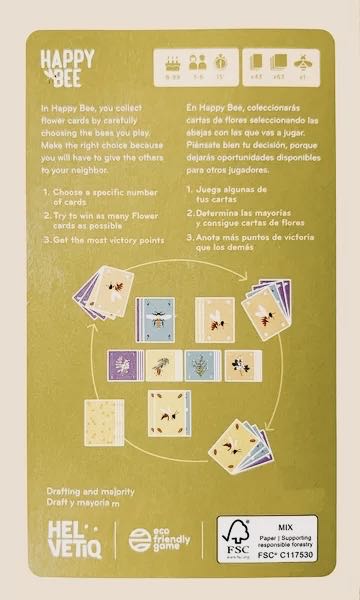 Happy Bee  (3 4 5 6) board game collectible [Barcode 7640139533227] - Main Image 2