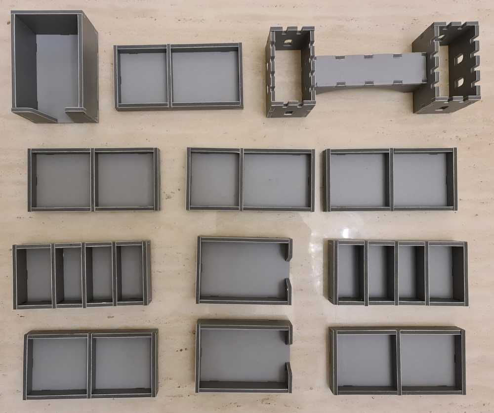 Troyes + The Ladies Of Troyes: Foamcore Insert  (1-4) board game collectible - Main Image 2