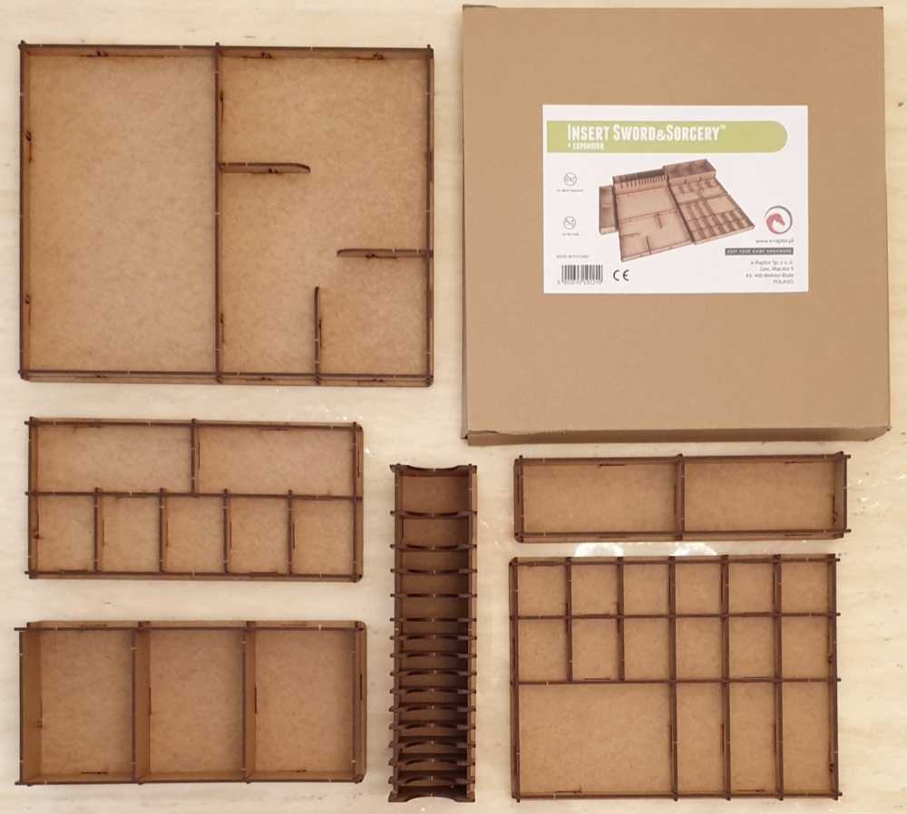 Sword & Sorcery + Expansion: e-Raptor Insert  (1-5) board game collectible - Main Image 2