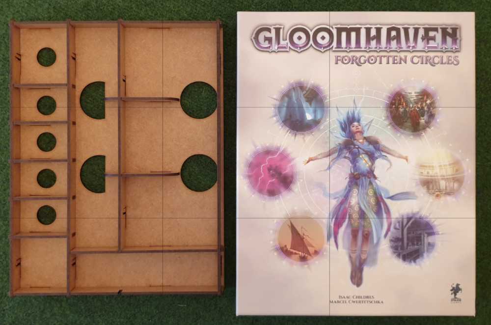 Gloomhaven: Forgotten Circles - e-Raptor Insert  (1-4) board game collectible - Main Image 3