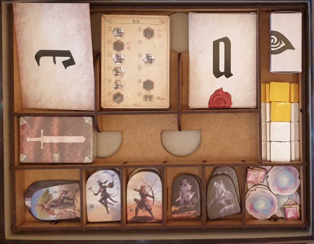 Gloomhaven: Forgotten Circles - e-Raptor Insert  (1-4) board game collectible - Main Image 4