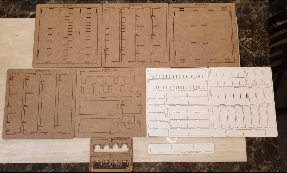Nemesis: e-Raptor Insert  (1-5) board game collectible - Main Image 2