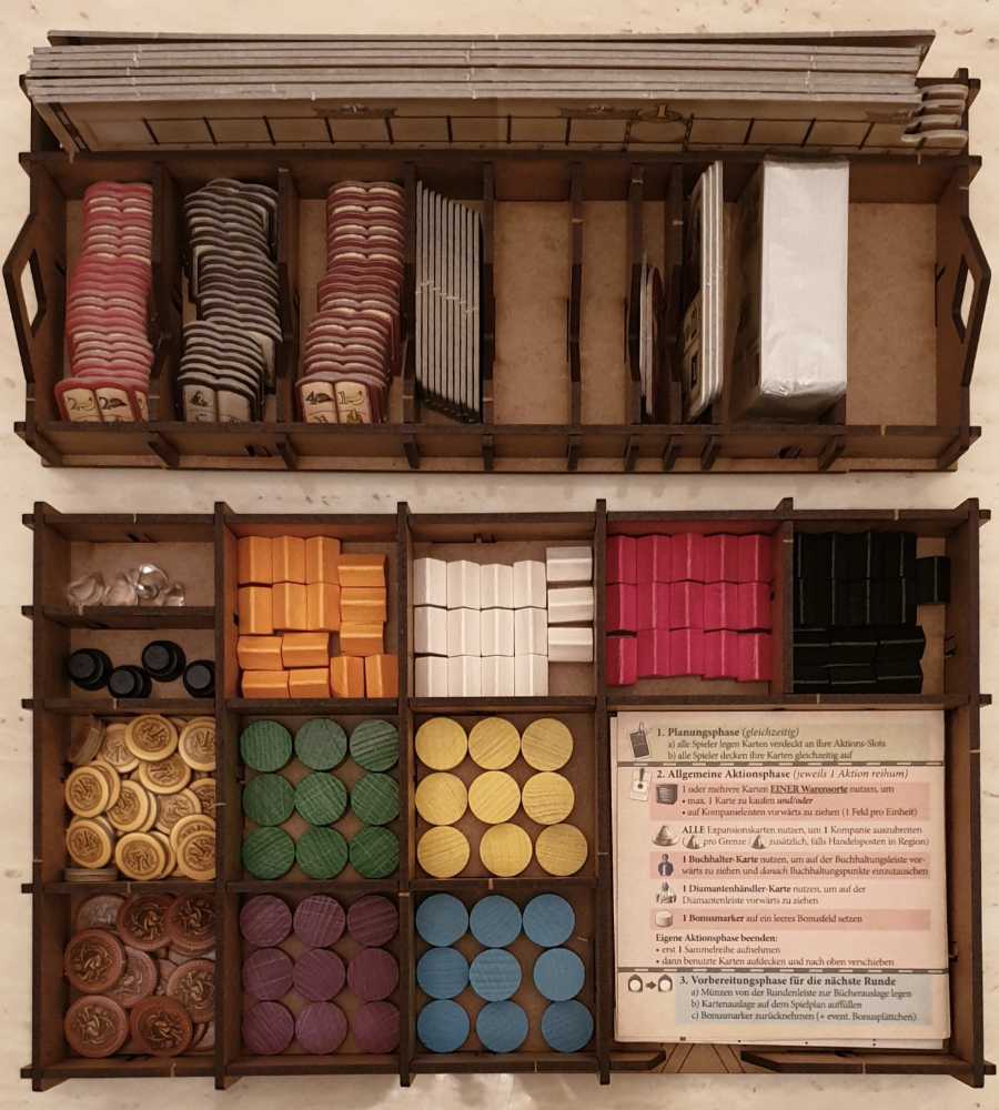 Mombasa: e-Raptor Insert  (2-4) board game collectible - Main Image 3