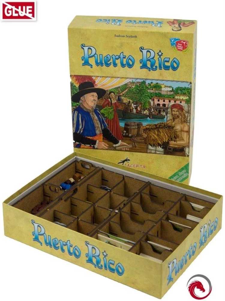 Puerto Rico: e-Raptor Insert  (2-5) board game collectible - Main Image 4