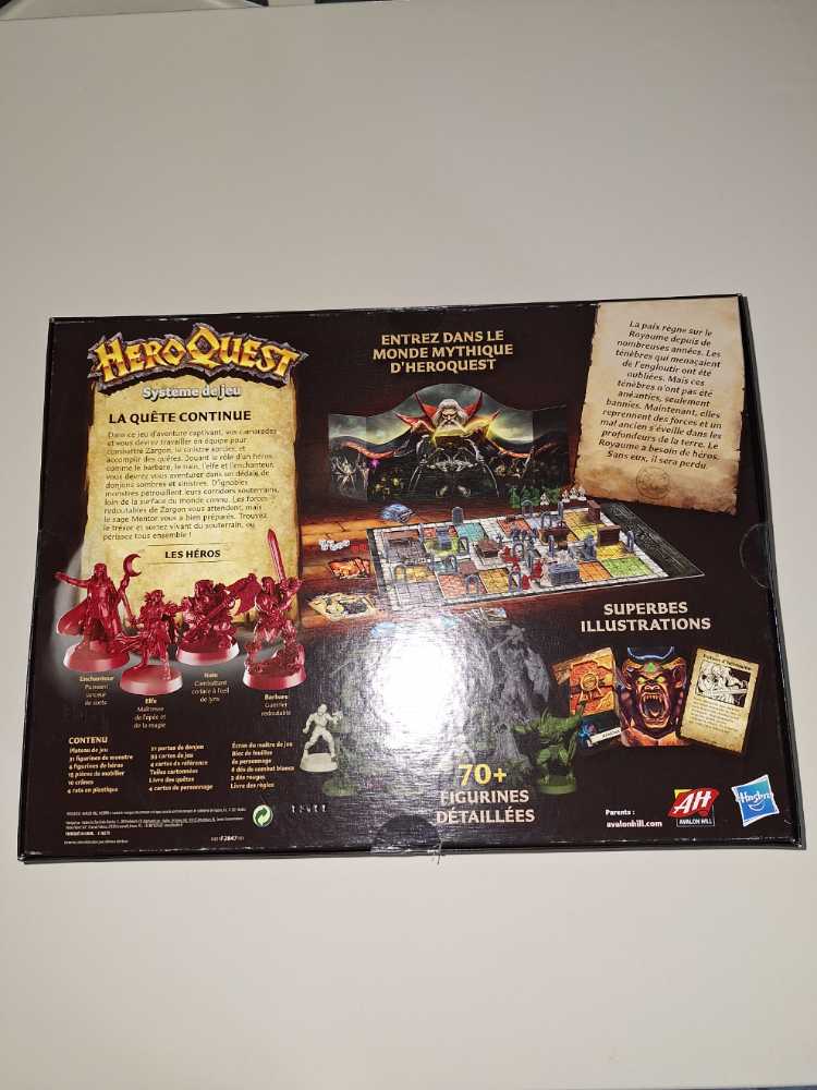 HeroQuest : Système De Jeu  board game collectible [Barcode 5010993940479] - Main Image 2