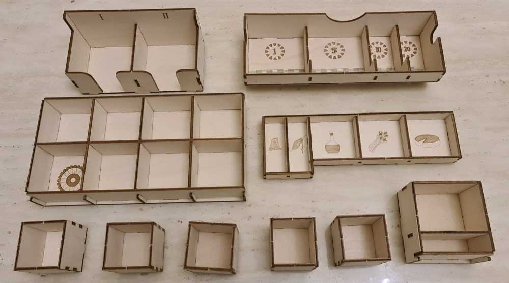 Orleans: Base Game LaserOx Insert  (2-5) board game collectible - Main Image 2