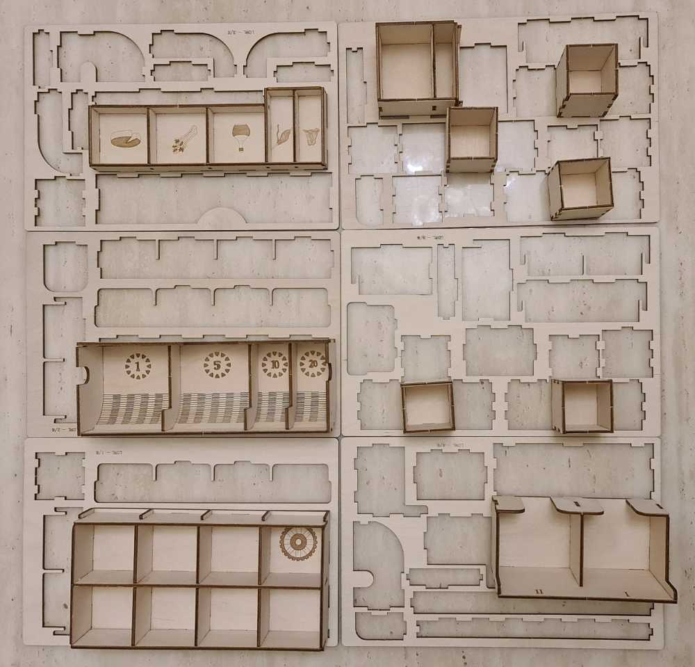 Orleans: Base Game LaserOx Insert  (2-5) board game collectible - Main Image 3