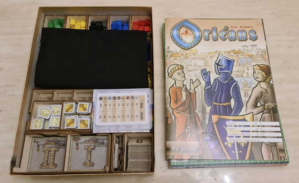 Orleans: Base Game LaserOx Insert  (2-5) board game collectible - Main Image 4