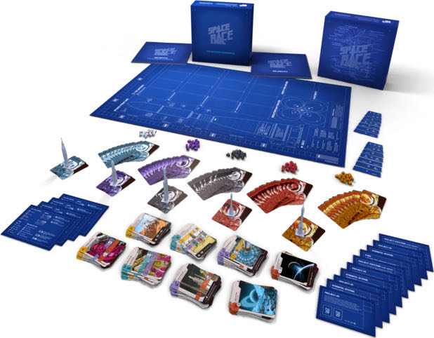 Space Race: Master Box  (1 2 3 4 5) board game collectible [Barcode 745125350066] - Main Image 2