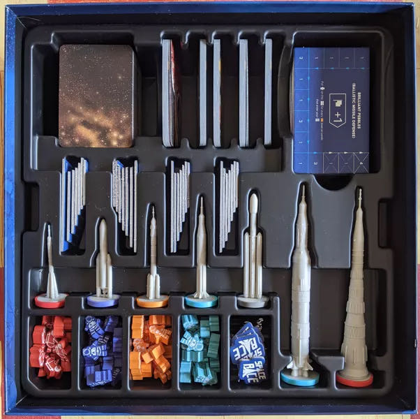 Space Race: Master Box  (1 2 3 4 5) board game collectible [Barcode 745125350066] - Main Image 3