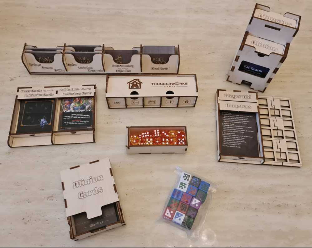 Roll Player: Guild Hall, Monster & Minion Tray - LaderOx  (1-4) board game collectible - Main Image 4