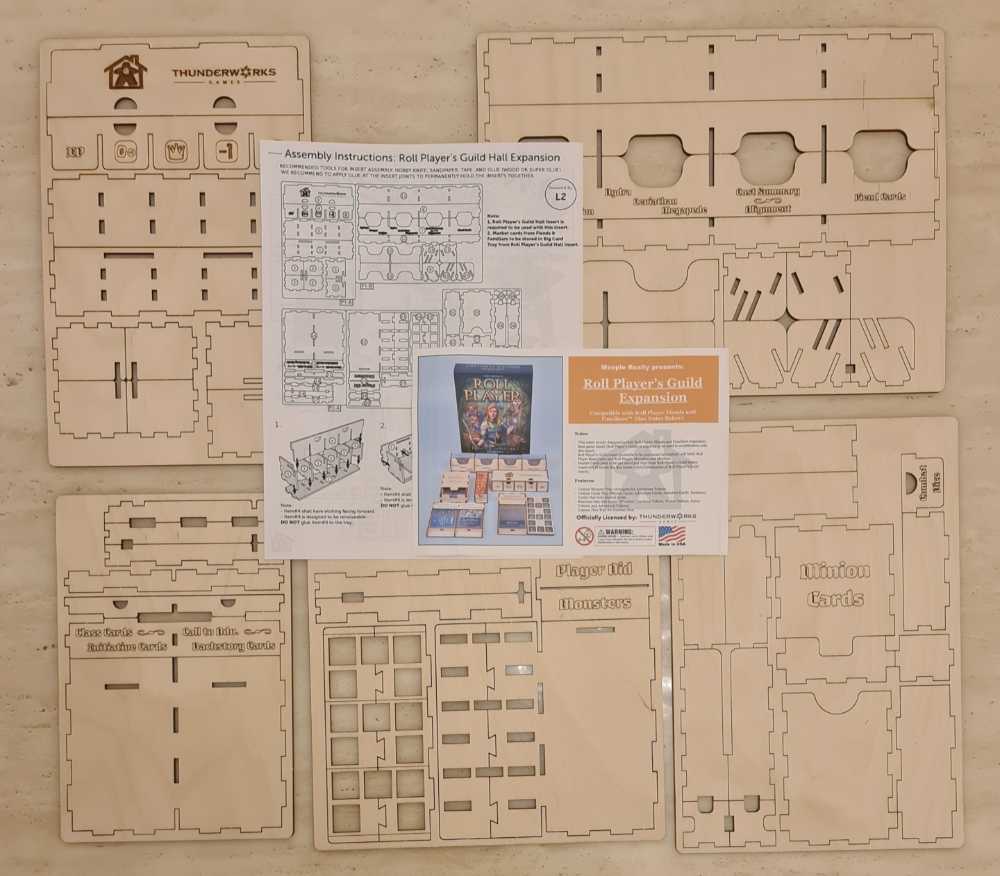 Roll Player: Guild Expansion LaserOx Insert  (1-4) board game collectible - Main Image 2