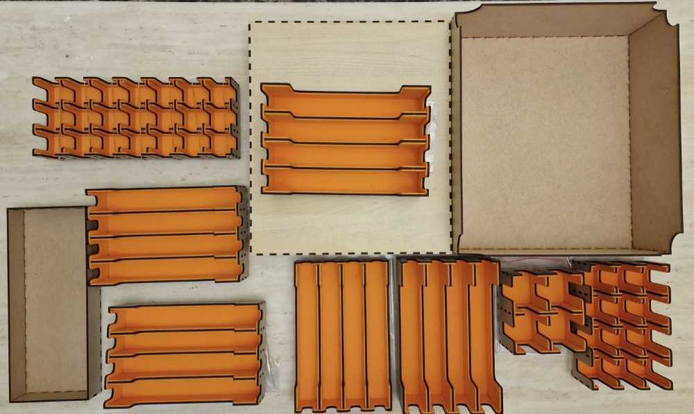 Massive Darkness 2: Heroes & Mobs - FBF Box  (1-6) board game collectible - Main Image 3