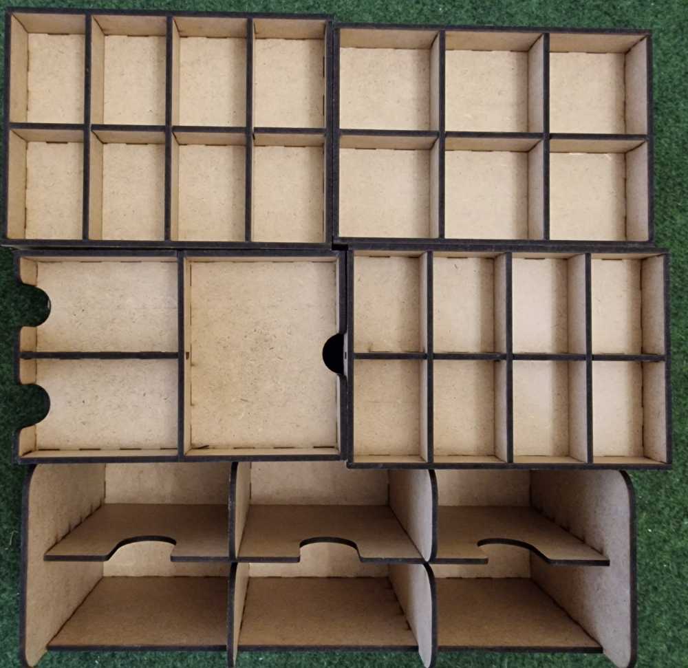 Massive Darkness 2: FBF Box Organizer  (1-6) board game collectible - Main Image 3