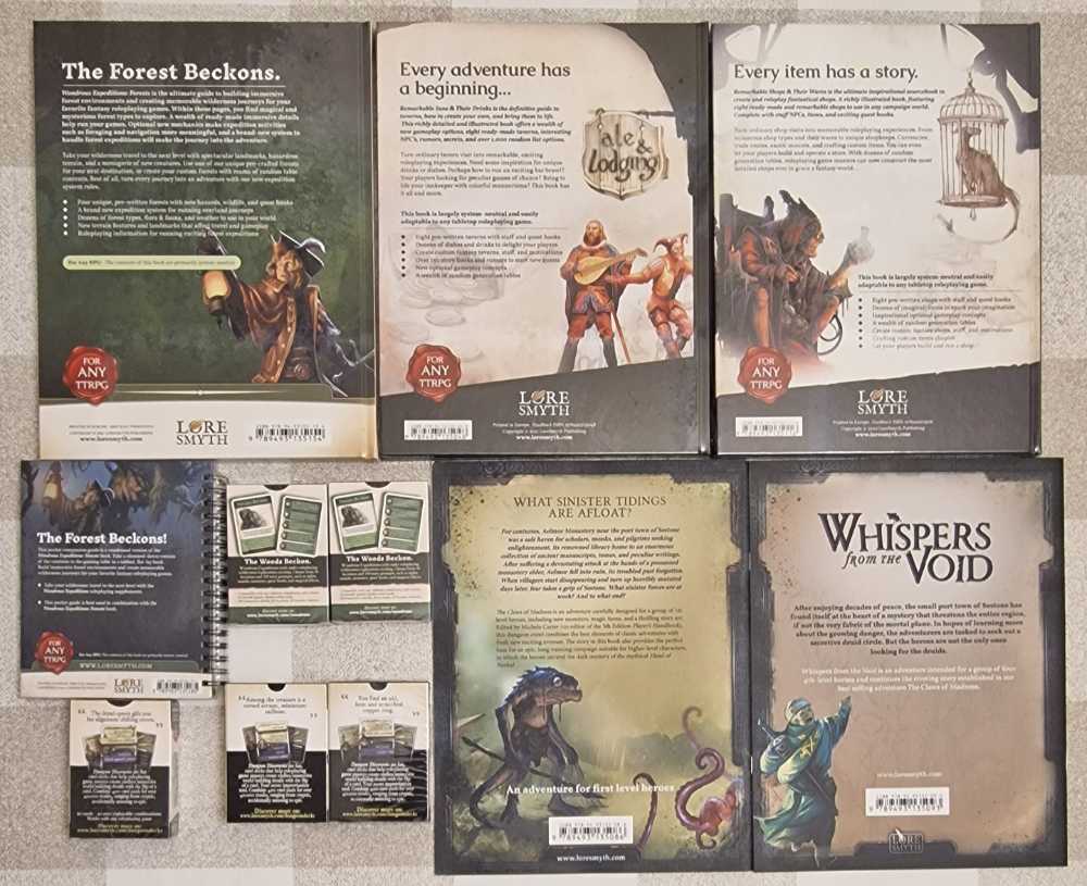 Wonderous Expeditions: Forests Role Playing Guide - Wonderous Mega Bundle KS Pledge (RPG)  (3+) board game collectible - Main Image 2