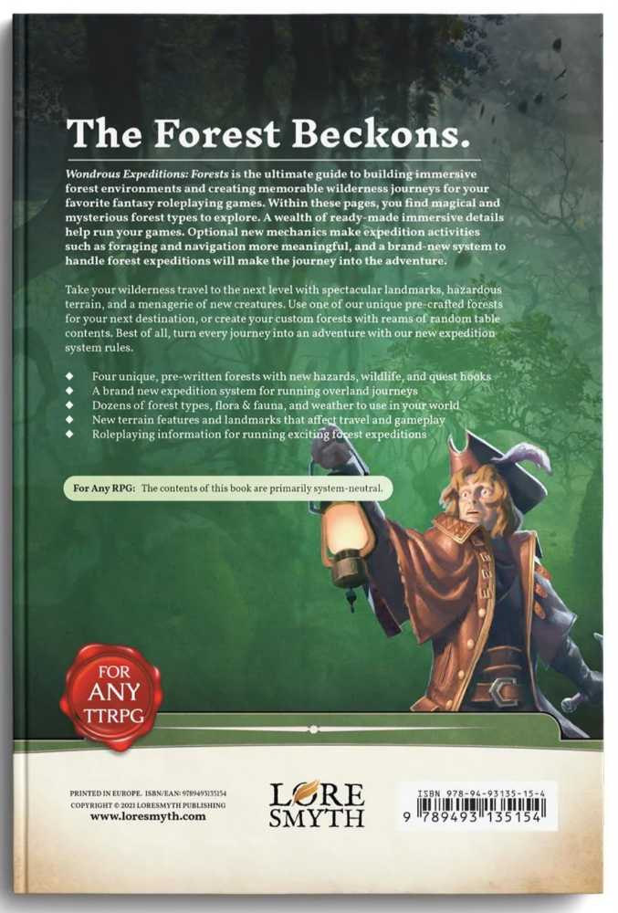 Wonderous Expeditions: Forests Role Playing Guide - Wonderous Mega Bundle KS Pledge (RPG)  (3+) board game collectible - Main Image 4
