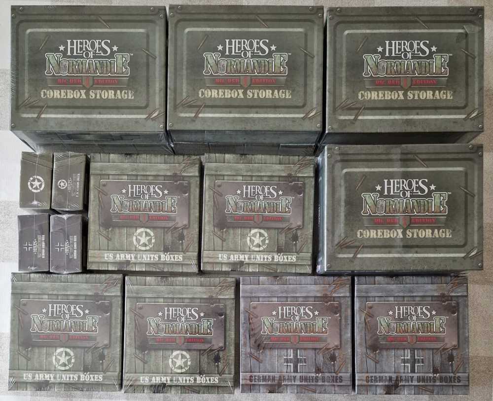 Heroes Of Normandie: Big Red One Edition - Kelly KS Edition  (2) board game collectible - Main Image 3