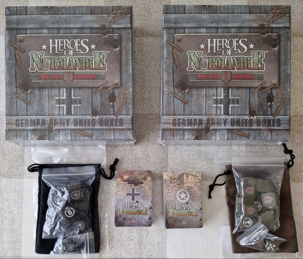 Heroes Of Normandie: Big Red One Edition - Kelly KS Edition  (2) board game collectible - Main Image 4