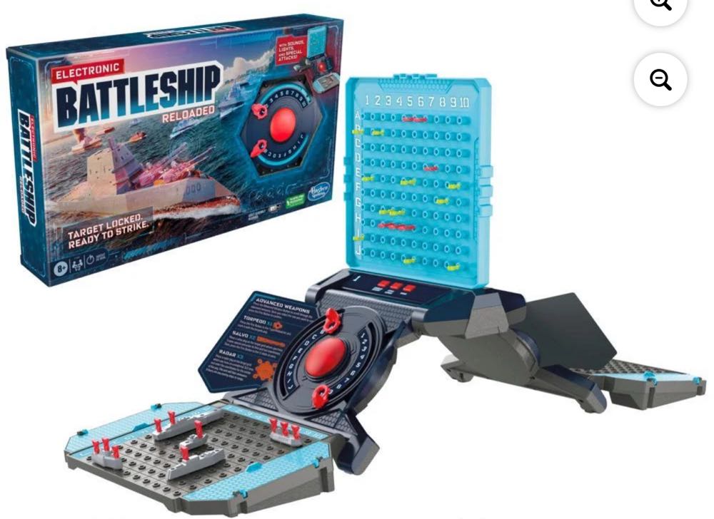 Battleship - Reloaded Electronic  (2) board game collectible [Barcode 195166203058] - Main Image 3