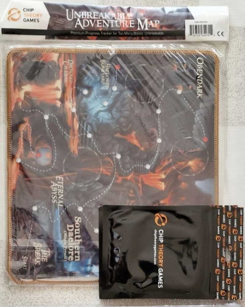 Too Many Bones: Unbreakable Adventure Map  (1-4) board game collectible - Main Image 2