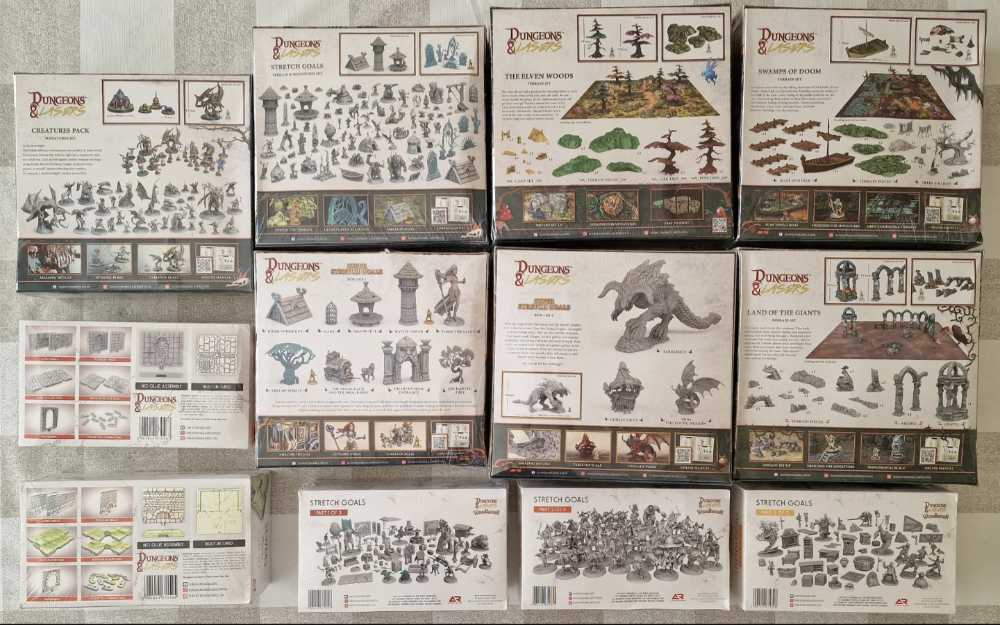 Dungeons And Lasers: Encounters - Legendary GF Pledge  (N/A) board game collectible - Main Image 2