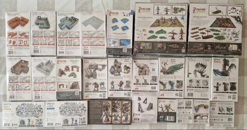 Dungeons And Lasers: Encounters - Legendary GF Pledge  (N/A) board game collectible - Main Image 4