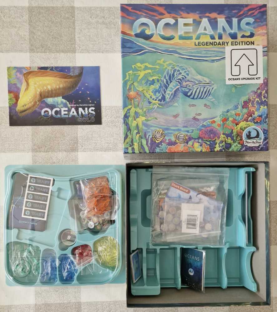 Oceans: Legends Of The Deep - Legendary Edition Upgrade Kit KS Pledge  (1-4) board game collectible - Main Image 3